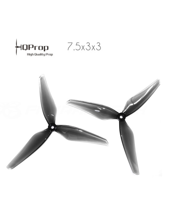 HQProp DP 7.5x3x3 Durable PC Propeller - Grau