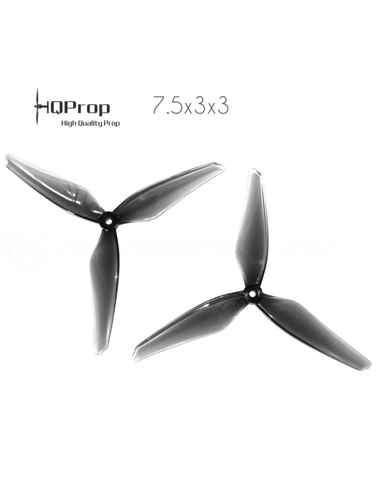 HQProp DP 7.5x3x3 Durable PC Propeller - Grau