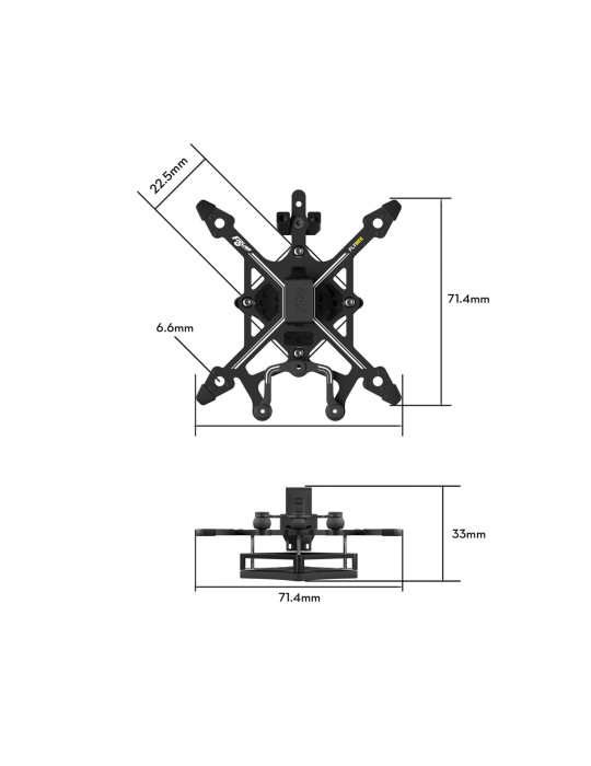 Flywoo Flybee 16 Frame Kit for O3lite / O4
