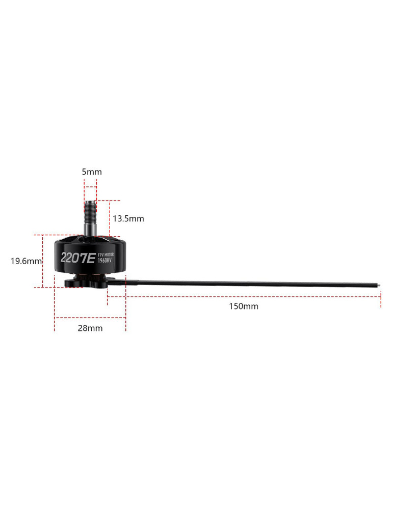 GepRC SPEEDX2 2207E 1960Kv