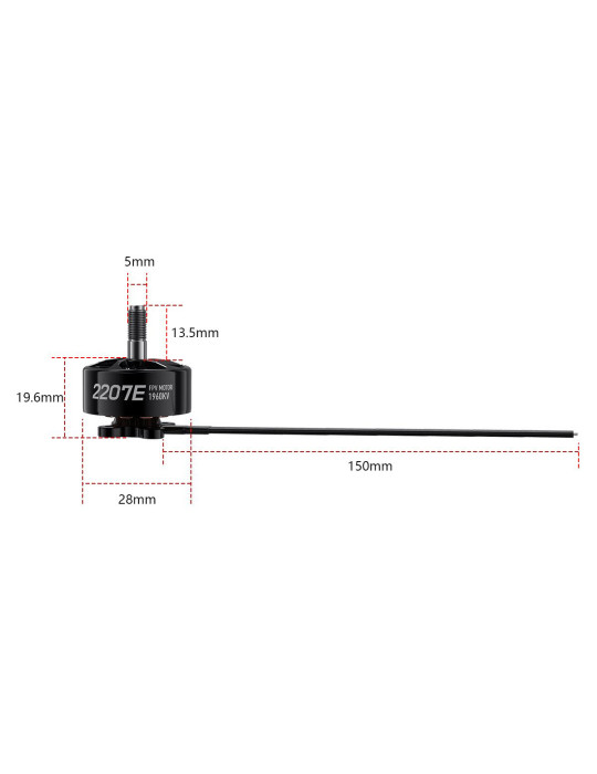 GepRC SPEEDX2 2207E 1960Kv