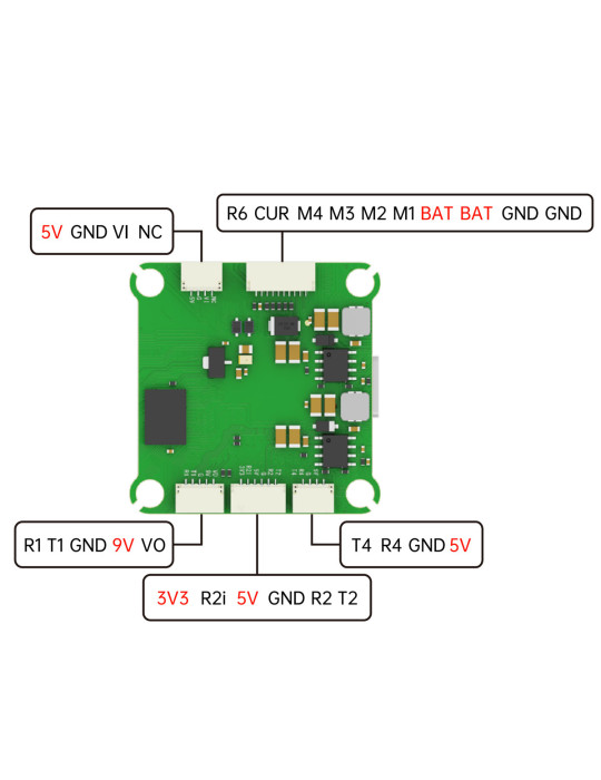 iFlight BLITZ ATF435 E55S 4-IN-1 Stack