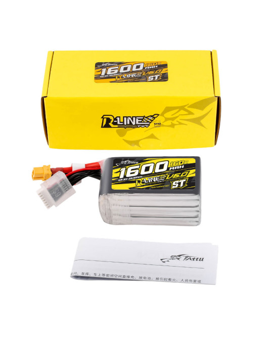 TATTU R-Line 1600mAh 6S 160C V6.0 [ST] (XT60)