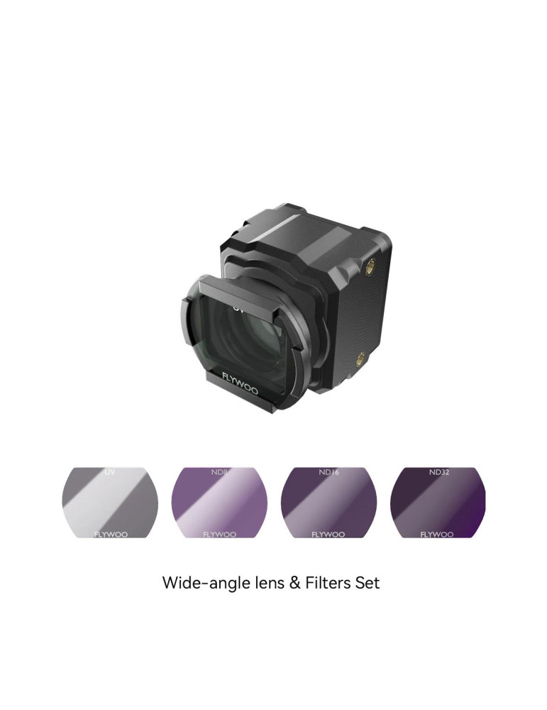 Flywoo DJI O4 Lite Wide Angle Lens 155° + Filter Set