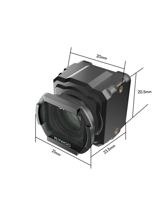 Flywoo DJI O4 Lite Wide Angle Lens 155° + Filter Set