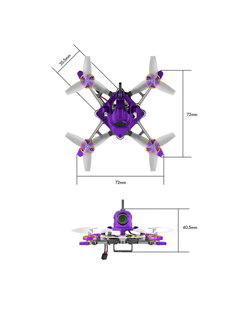 Flywoo Firefly 16 1S Nano Baby V3 Analog Quad (ELRS 2.4G)