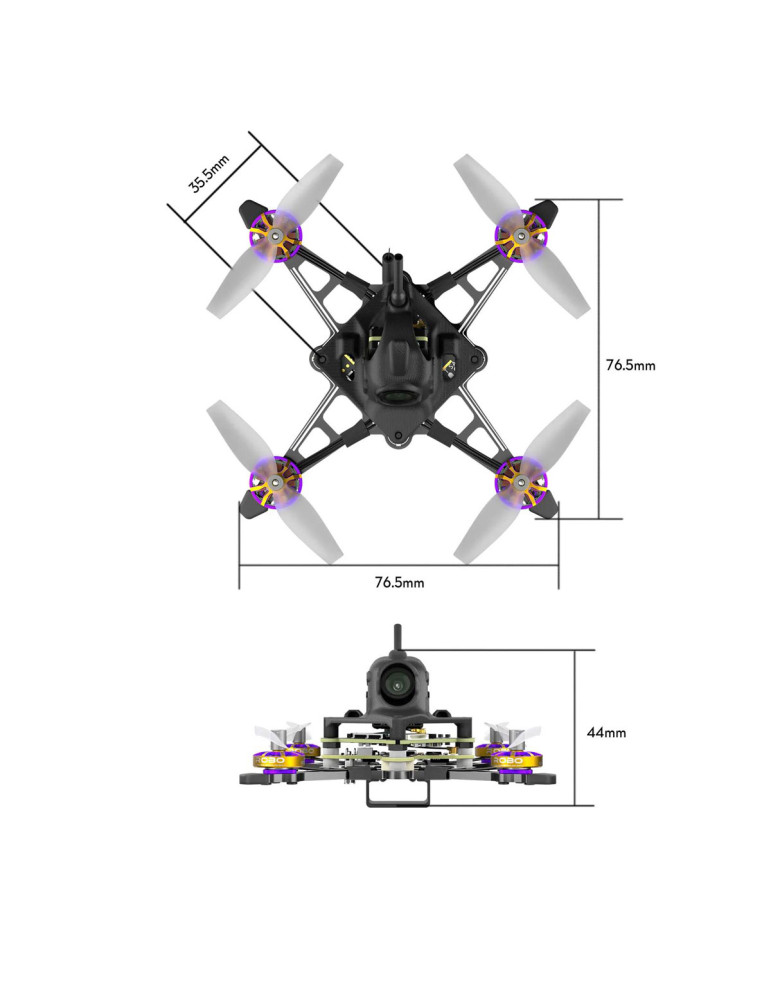 Flywoo Firefly 18 1S Nano Baby V3 HDZero Quad (ELRS 2.4G)