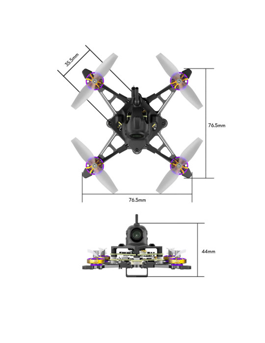 Flywoo Firefly 18 1S Nano Baby V3 HDZero Quad (ELRS 2.4G)