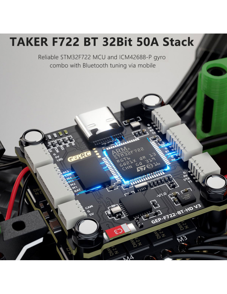 GEPRC Mark5 O4 Pro DC 6S with GPS