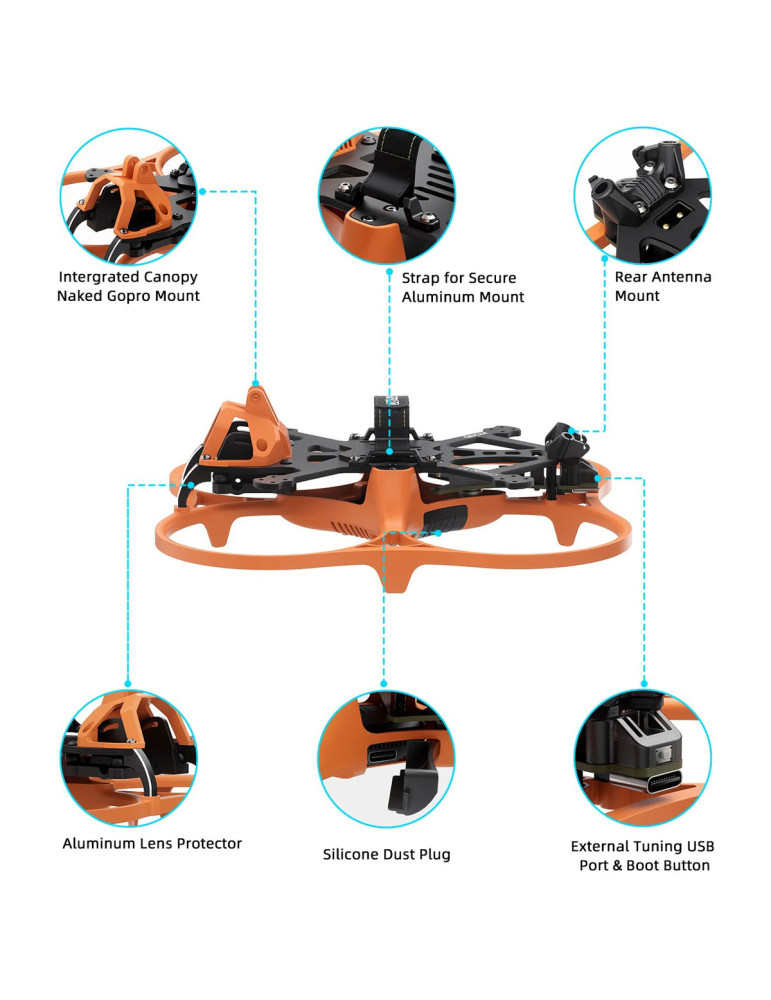 GEPRC Cinelog 30 V3 Frame GEP-CL30 V3