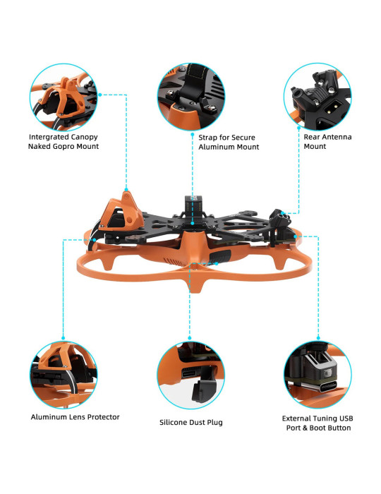 GEPRC Cinelog 30 V3 Frame GEP-CL30 V3