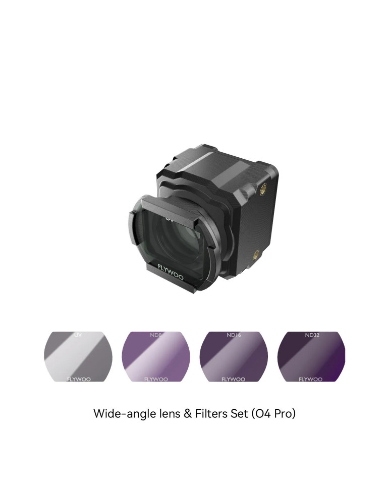 Flywoo DJI O4 Lite Wide Angle Lens 155° + Filter Set