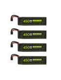 Flywoo Explorer 450mAh 1S HV V2 LiPo Battery (A30) 4 Pcs.