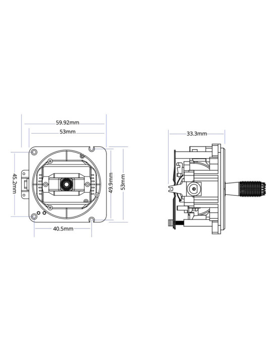 RadioMaster AG02 CNC Hall Gimbals für TX15 & TX16S & Boxer