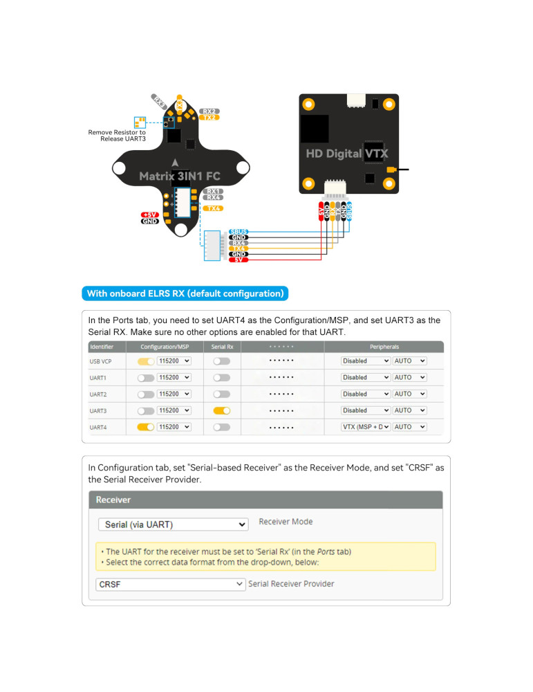 BetaFPV Matrix 3in1 AIO 1S Brushless FC für Tiny Whoops