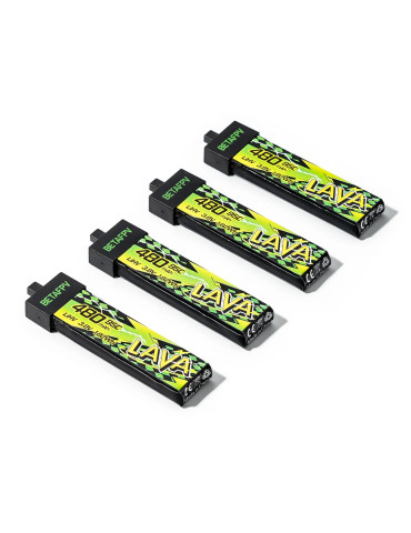 BETAFPV Lava II 480mAh 1S 95C (BT2.0) - 4 Pcs. 2