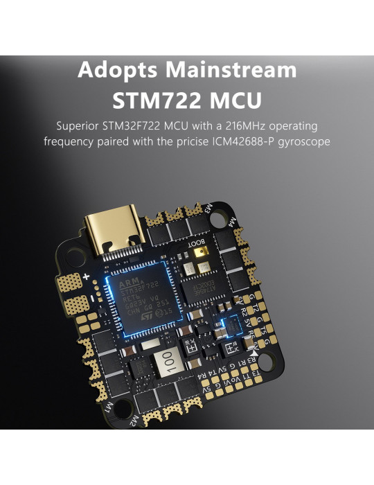 GepRC Taker F722 45A 32Bit AIO