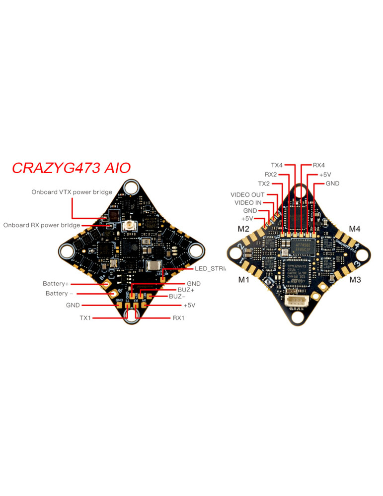 Happymodel Mobula6 V3 1S Brushless Whoop (ELRS 2.4GHz)