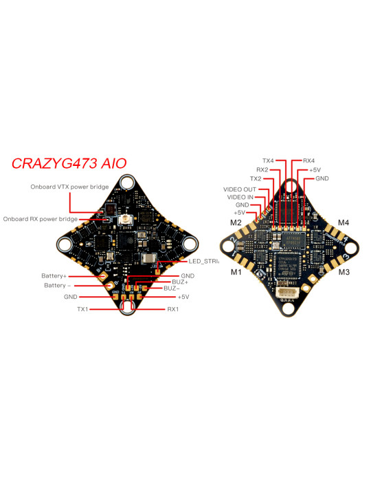 Happymodel Mobula6 V3 1S Brushless Whoop (ELRS 2.4GHz)