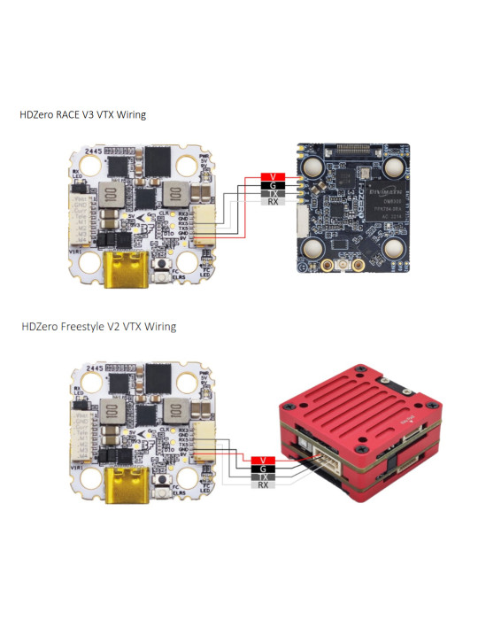 HDZero Halo H7+70A+2.4GHz ELRS Stack