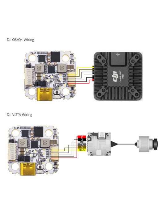HDZero Halo H7+70A+2.4GHz ELRS Stack