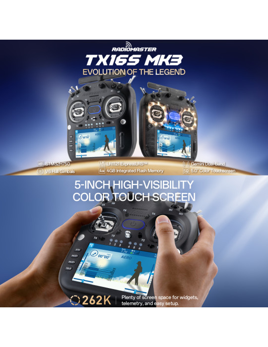RadioMaster TX16S Mk3 Radio Controller (ELRS)
