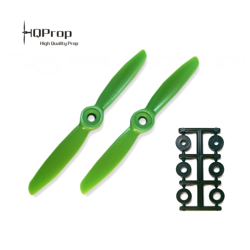 HQProp 4x4.5 CW Propeller - Grün