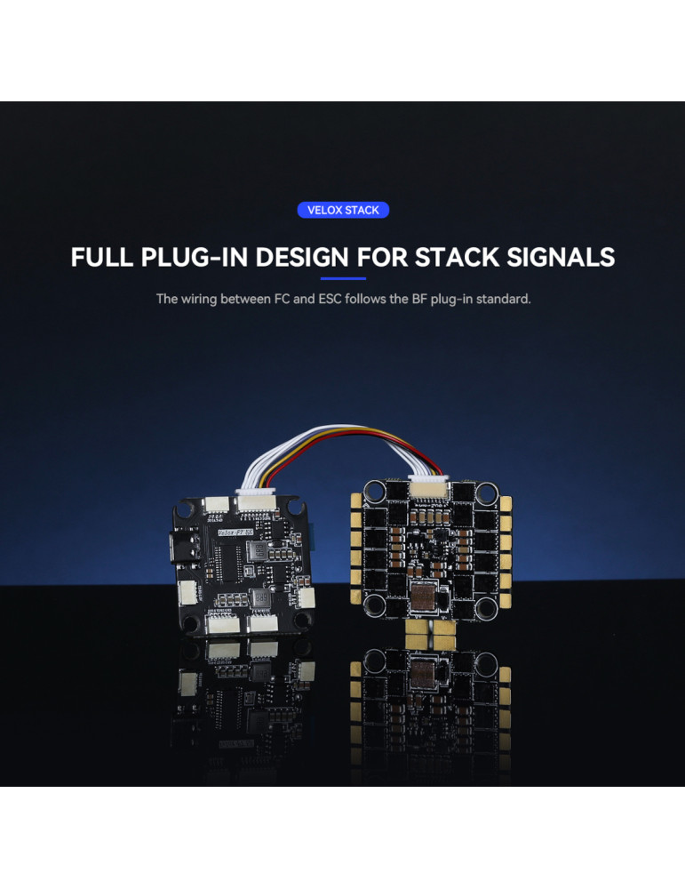T-Hobby VELOX F7 SE + V70A SE 8S Stack (HD&Analog)
