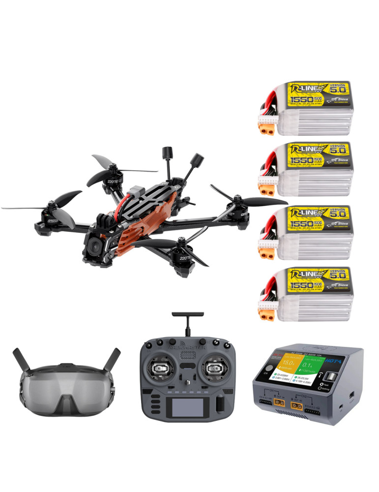 FPV Freestyle Bundle - Vapor D5 O4 Pro, Goggles N3 & Boxer ELRS