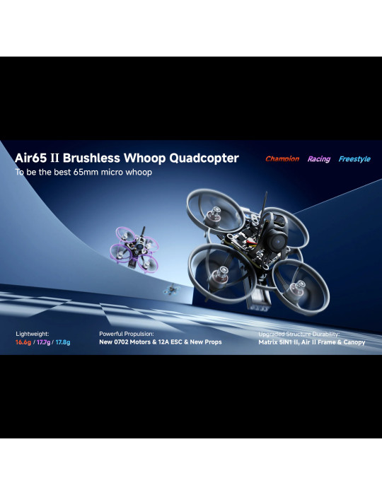 BetaFPV Air65 II 1S Whoop - Freestyle (ELRS 2.4GHz) BetaFPV Air65 II 1S Whoop - Freestyle (ELRS 2.4GHz)