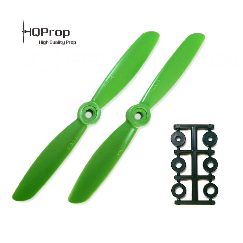 HQProp 5.5x4.5 CCW Propeller - Grün