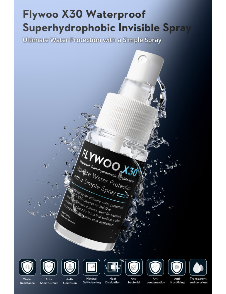 Flywoo X30 PCBA Waterproof Superhydrophobic Invisible Spray