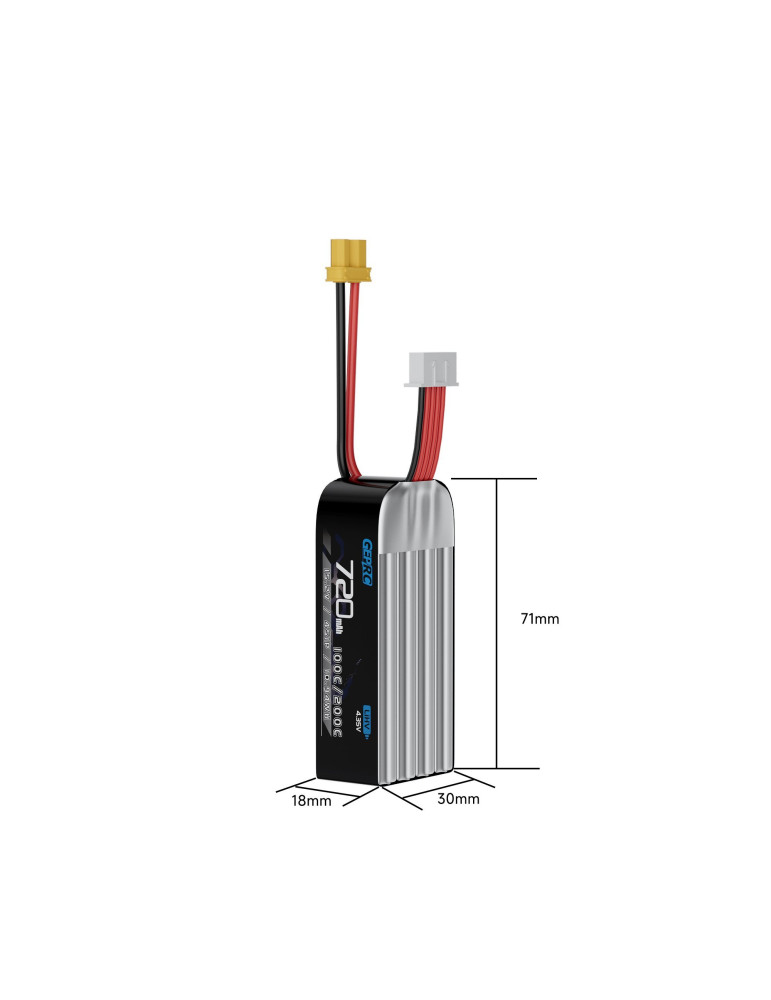 GEPRC 720mAh 4S 100C (XT30)