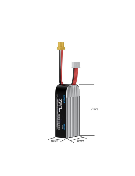 GEPRC 720mAh 4S 100C (XT30)