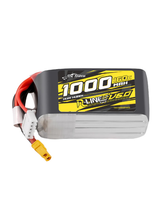 TATTU R-Line 1480mAh 4S 160C V6.0 LiPo für FPV Drohne