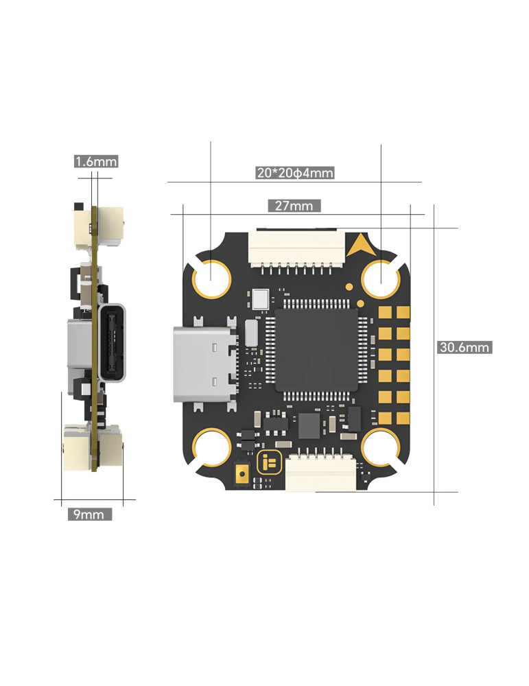 iFlight BORG F7 Mini Flight Controller