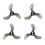 Gemfan 40mm 3-blade Micro Whoop Propellers (1.5mm Shaft)