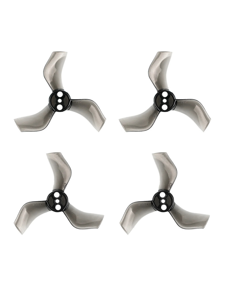 Gemfan 40mm 3-blade Micro Whoop Propellers (1.5mm Shaft)
