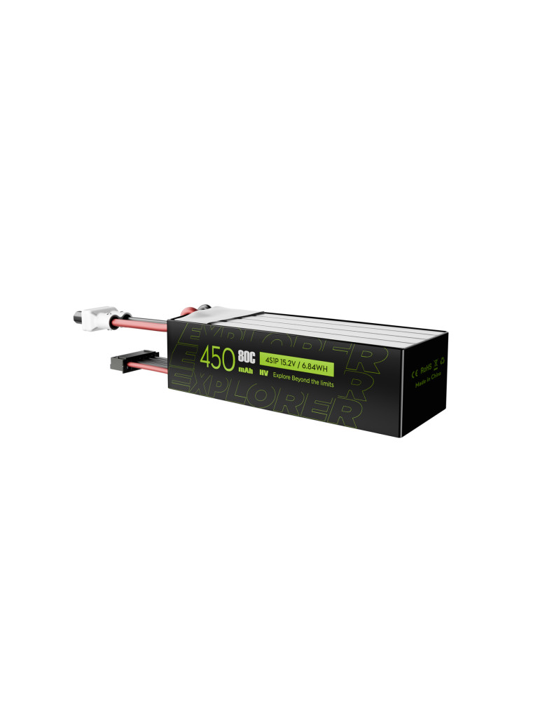Flywoo Explorer 450mAh 4S HV 80C (XT30) 2 Stück