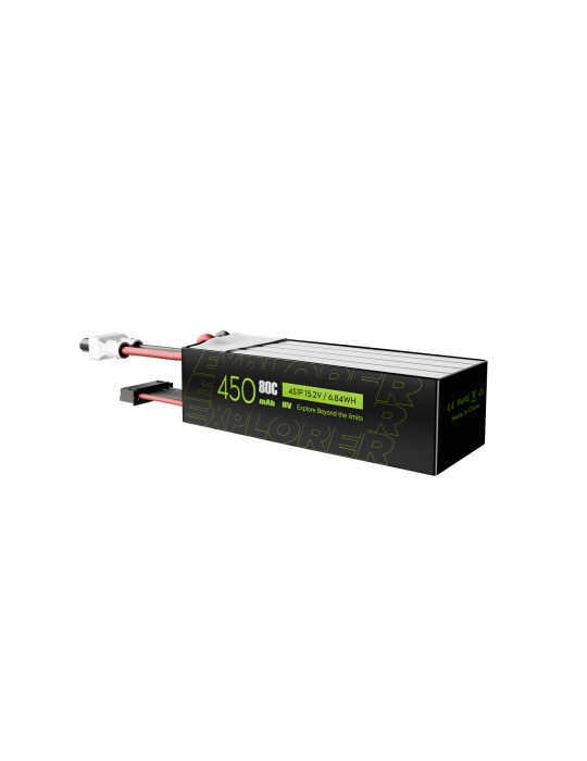 Flywoo Explorer 450mAh 4S HV 80C (XT30) 2 Stück
