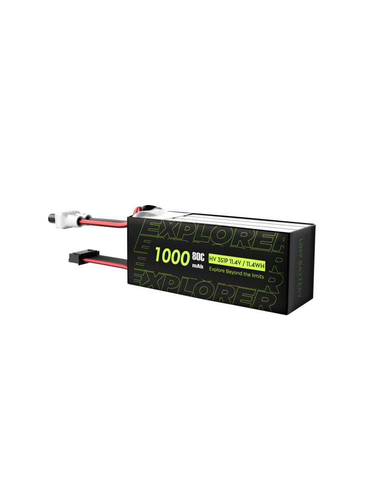 Flywoo Explorer 1000mAh 3S HV 80C (XT30) 2 Pcs.