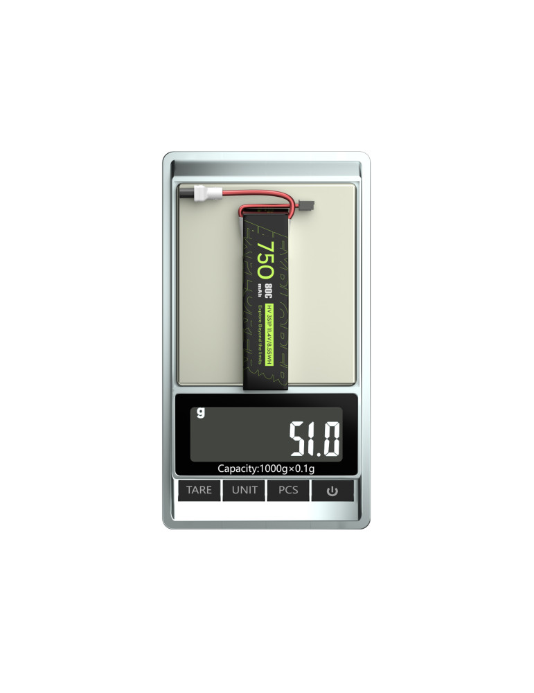 Flywoo Explorer 750mAh 3S HV 80C (XT30) 2 Stück