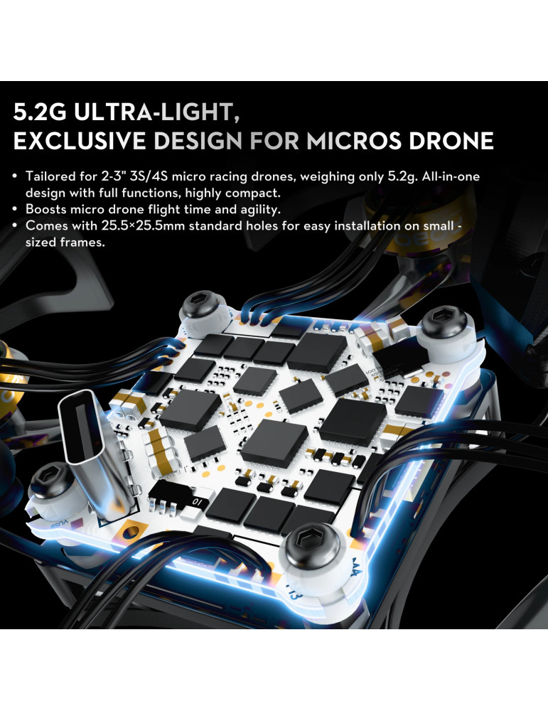 Flywoo GOKU F405 HD 3-4S 20A ELRS AIO