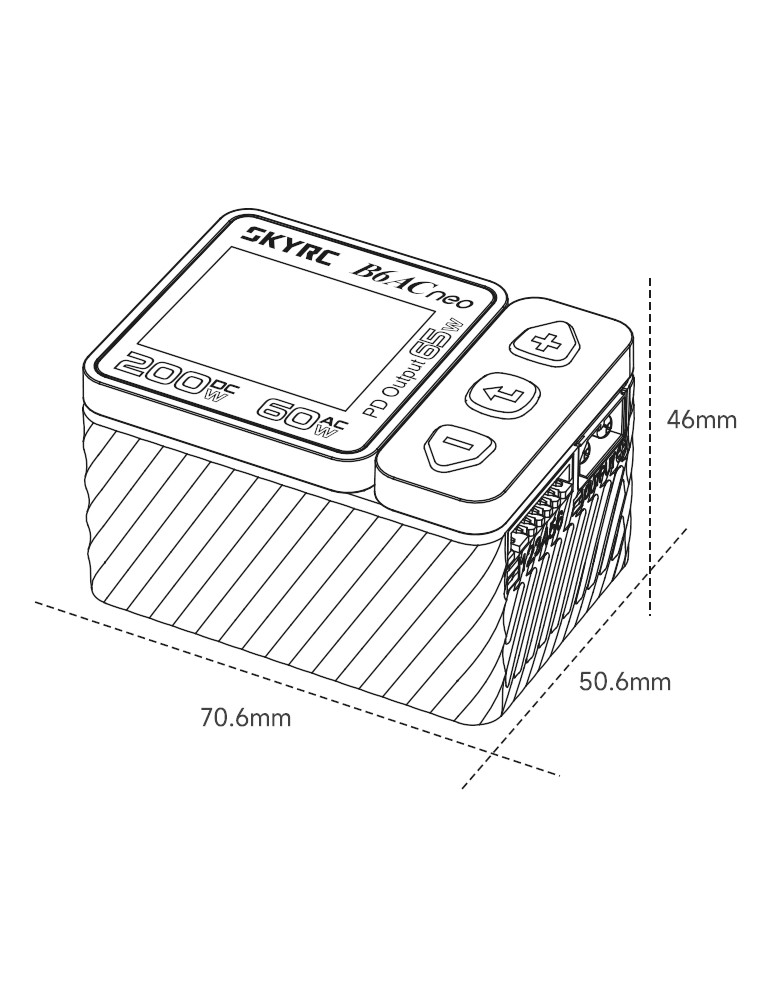 SKYRC B6ACneo 200W 10A Smart Charger