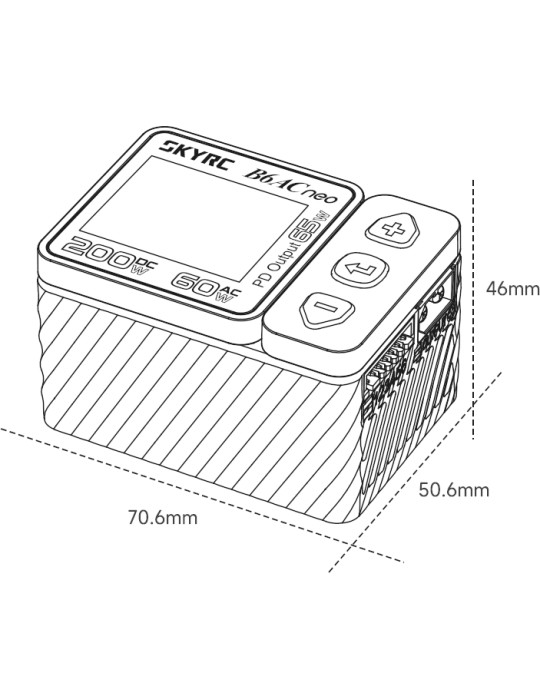 SKYRC B6ACneo 200W 10A Smart Charger