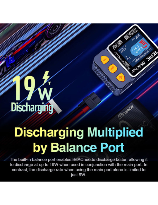 SKYRC B6ACneo 200W 10A Smart Charger