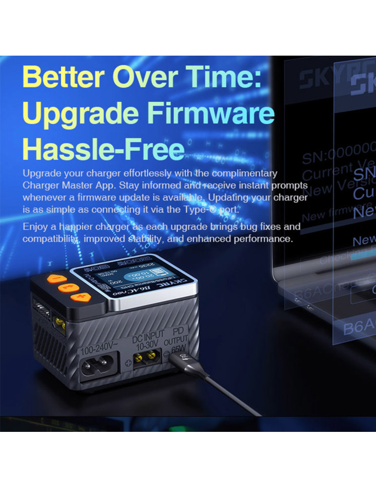 SKYRC B6ACneo 200W 10A Smart Charger