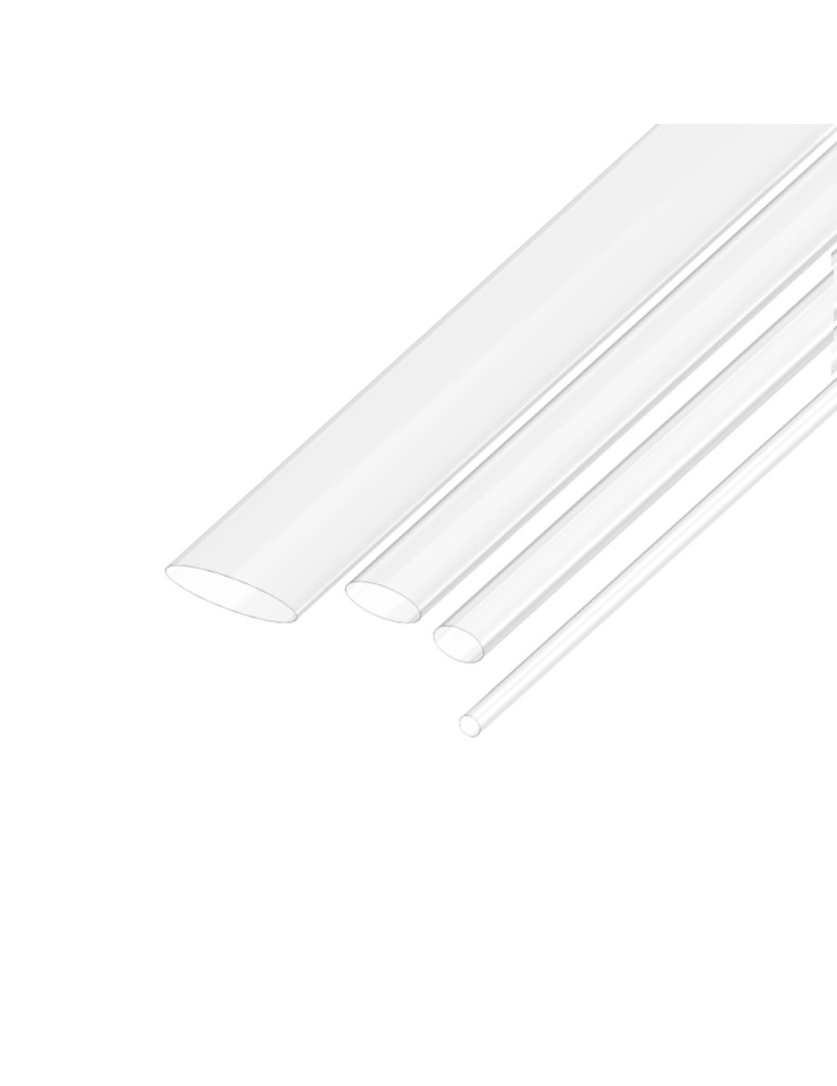 Transparent Heat Shrink Tubing Set 2:1 (2/6/8/14 mm)