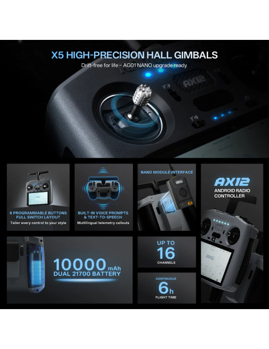 RadioMaster AX12 Android Radio Controller (ELRS)