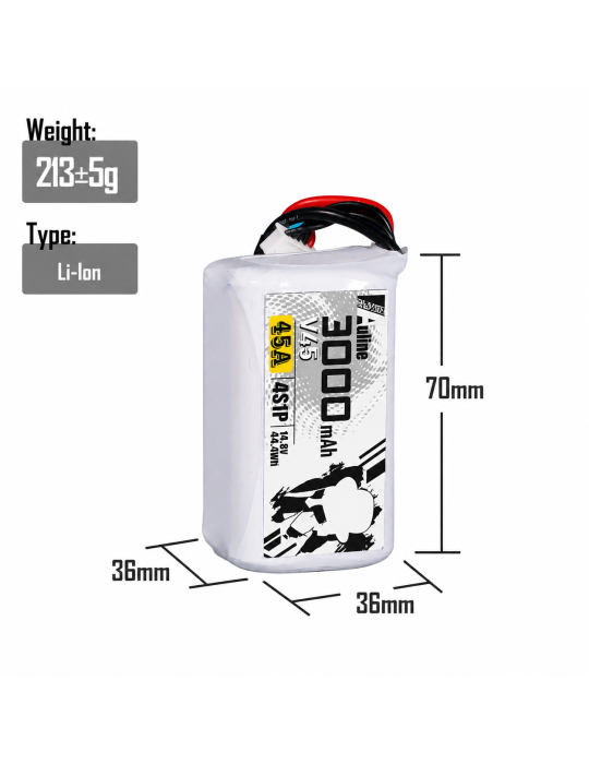 AULINE 3000mAh 4S V45 (XT30)